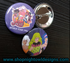 Truly Outrageous / Our Songs Are Better Pin Back Buttons