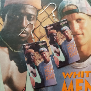 White Men Can't Jump VHS Earrings