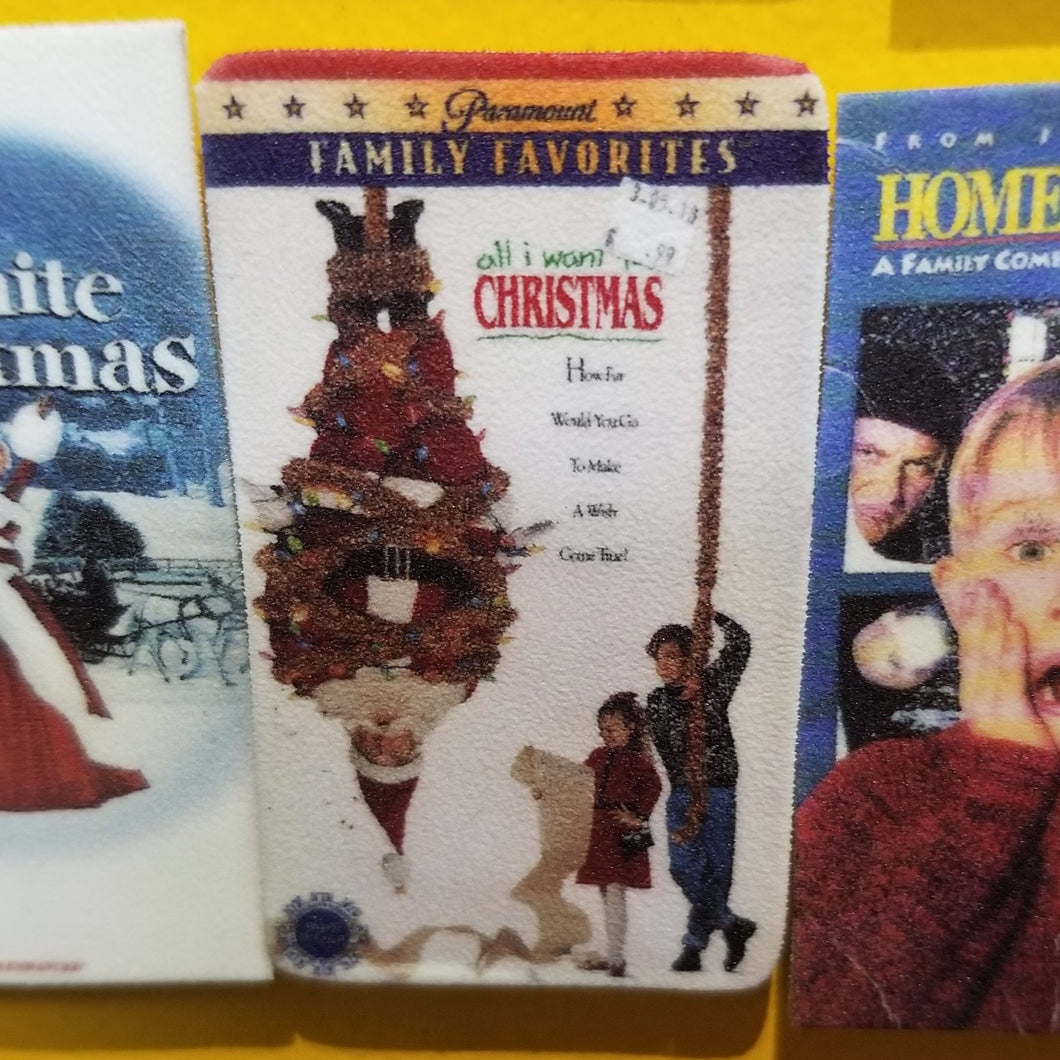 All I Want For Christmas VHS MAGNET