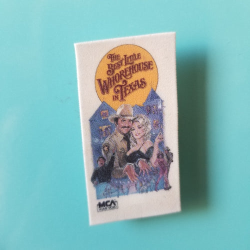 Best Little W House In Texas VHS MAGNET