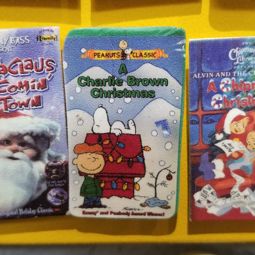 Charlie Christmas VHS MAGNET