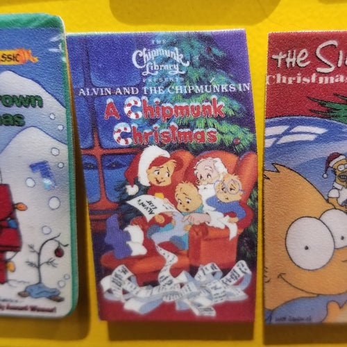 Chipmunk Christmas VHS MAGNET