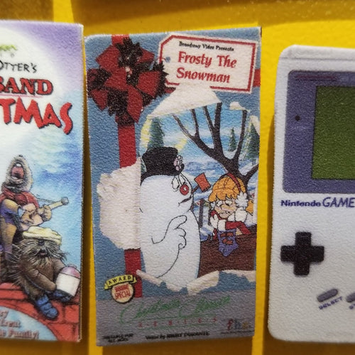 Frosty Christmas VHS MAGNET