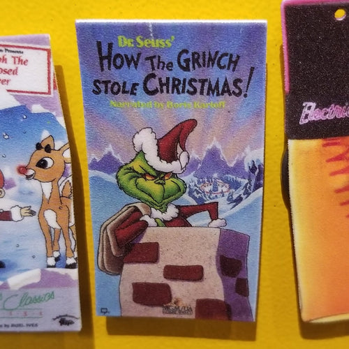 Christmas Grump VHS MAGNET