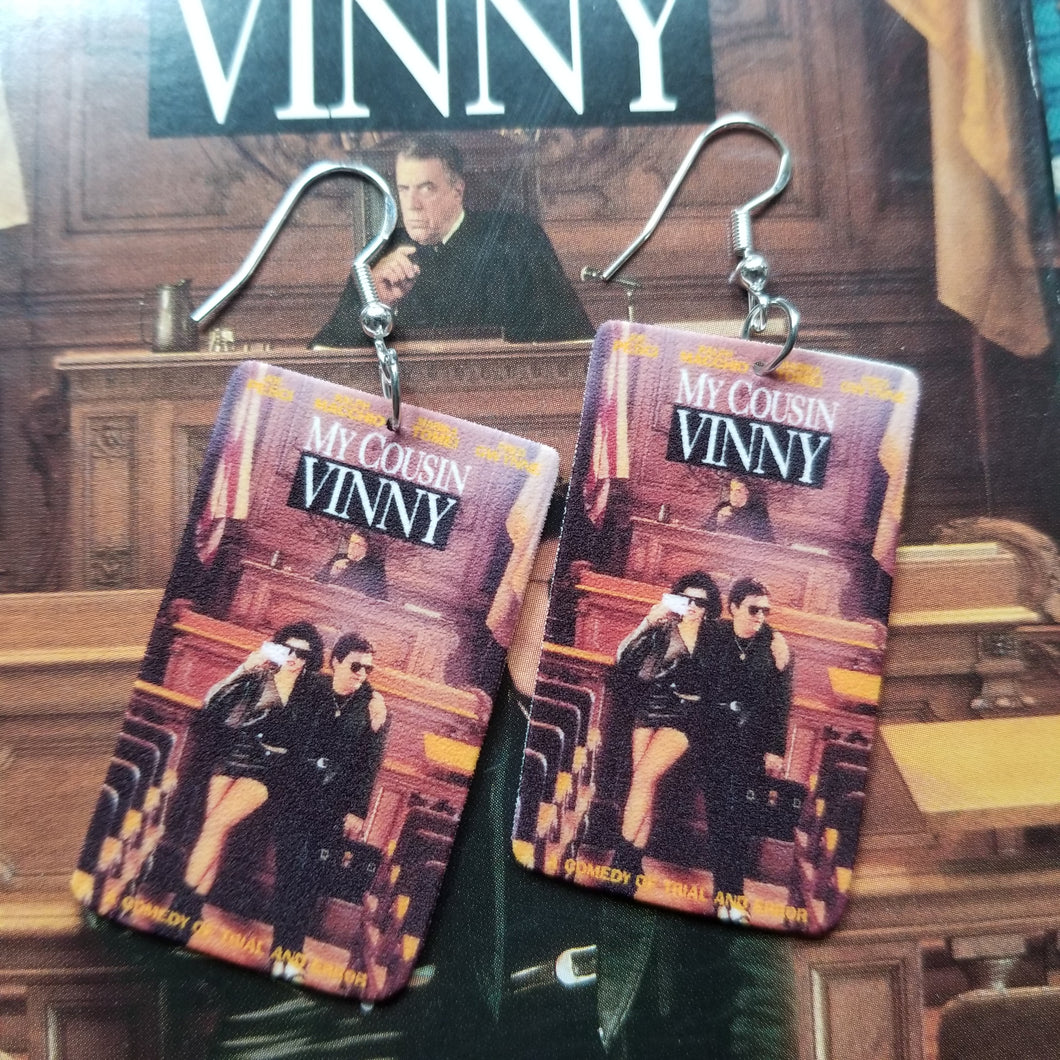 It's Called Disclosure Ya D*ckhead! VHS Earrings