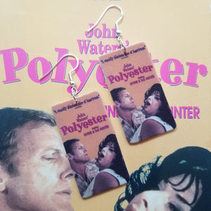 Polyester VHS Earrings