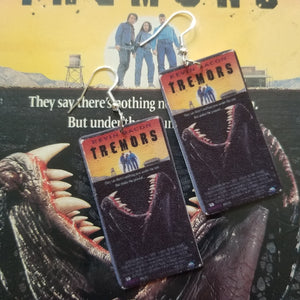 Tremors VHS Earrings