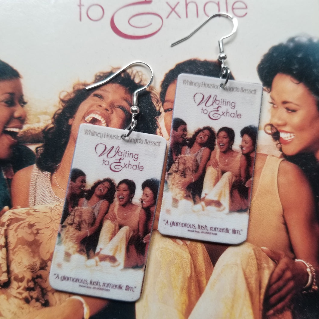 Waiting To Exhale VHS Earrings