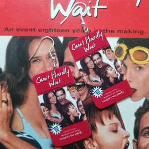 Can't Hardly Wait VHS Earrings
