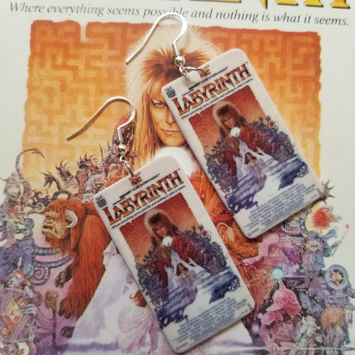 Babe With The Power VHS Earrings