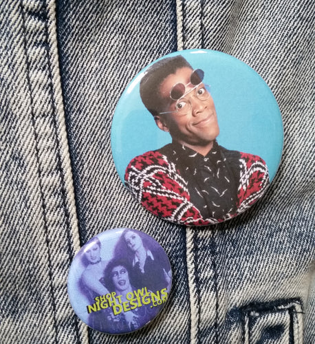 Dwayne pin back button