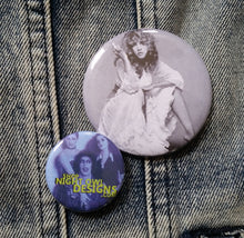 Gold Dust Woman pin back button