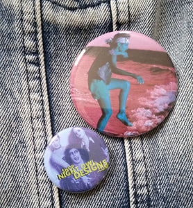 Wax On Pin Back Buttons