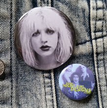Courtney  pin back button