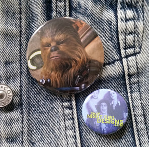 Chewie pin back button