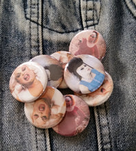 Queen of Trash Pin Back Buttons