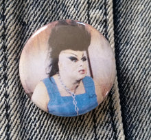 Queen of Trash Pin Back Buttons