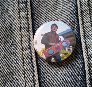 88 MPH  pin back button