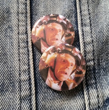 88 MPH  pin back button