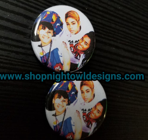 TLC Pin Back Button