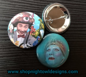 I Know You Are But What Am I 2 pin back button