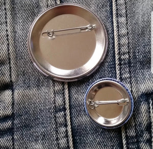 Lift Up Your Hands pin back button