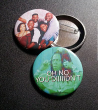 Martin pin back buttons