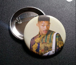 Will from Philly Pin Back Button
