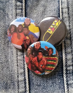 Feel the Rhythm! pin back buttons