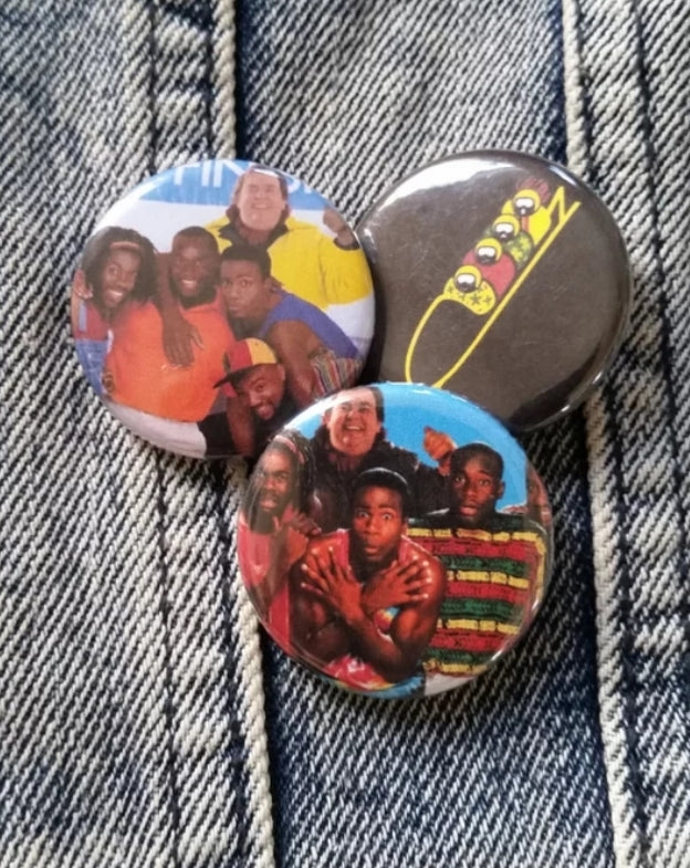 Feel the Rhythm! pin back buttons