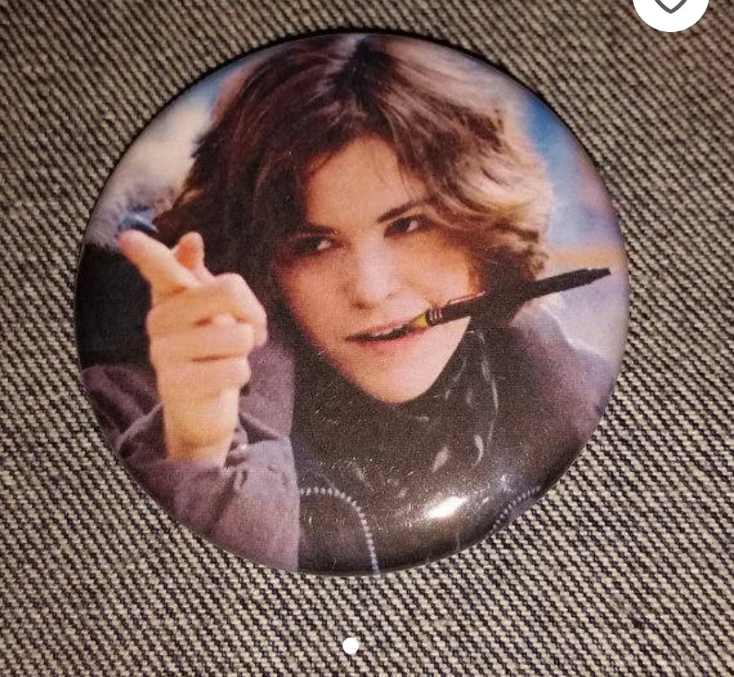 Allison-The Basket Case Pin Back Button