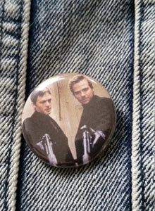 Saints Pin Back Button