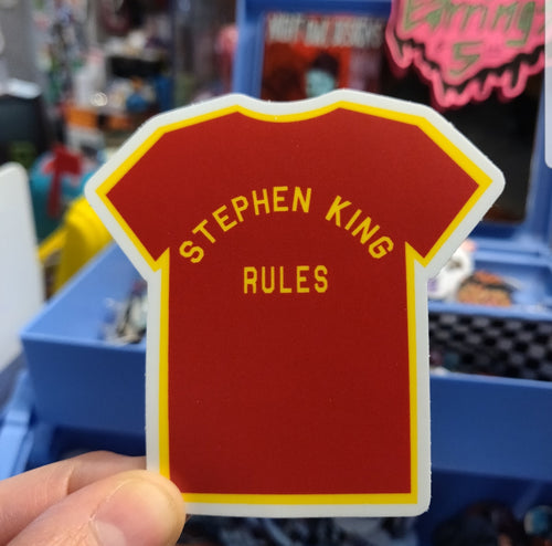 Stephen King Rules Sticker
