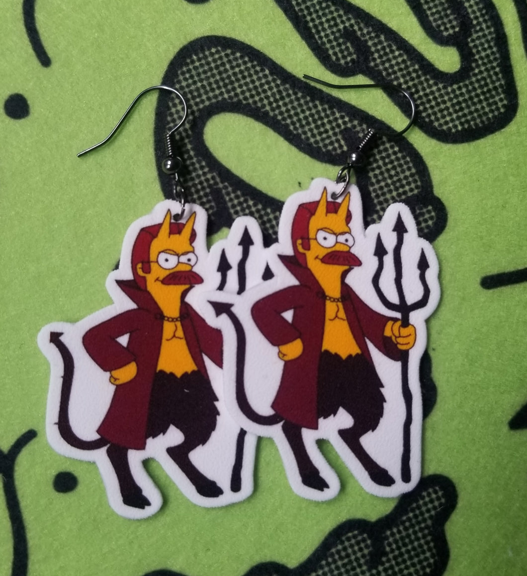 Ned the Devil earrings