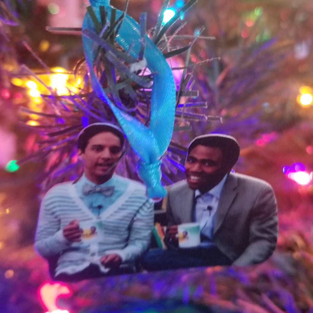 Troy and Abed In The Morning Ornament