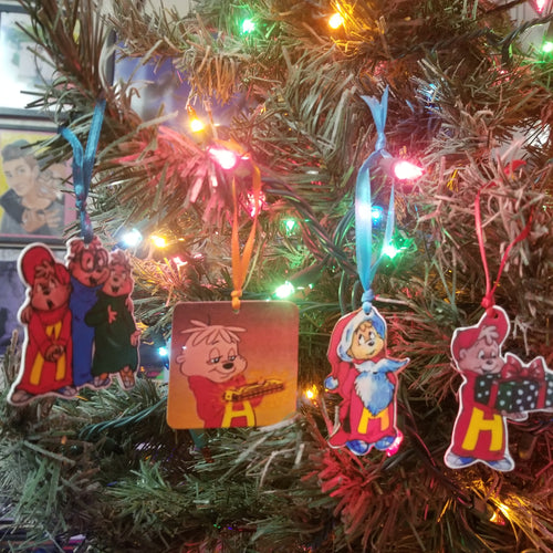 Chipmunk Ornaments
