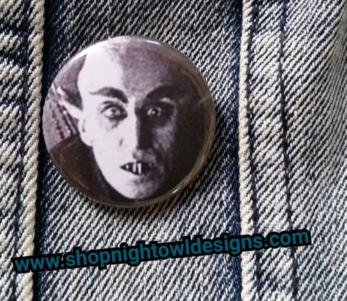 Nosferatu pin back button
