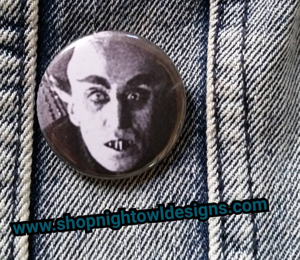 Nosferatu pin back button