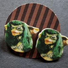 Don't Feed Them After Midnight Post Earrings