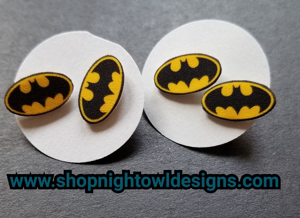 Pow! Crash! Post Earrings