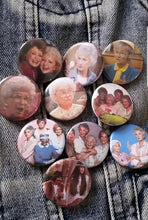 Golden Gals cast pin back button