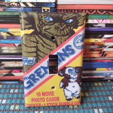 Don't Feed Them After Midnight 80s Trading Cards Light Switch Plate