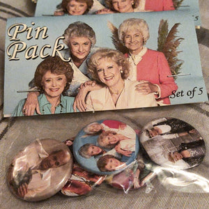 Golden Gals pin pack