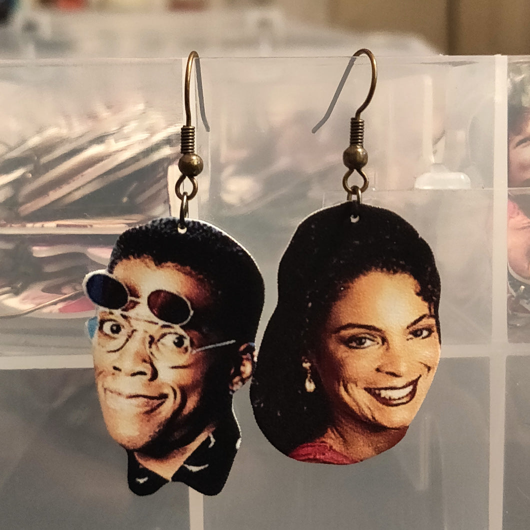 Dwayne and Whitley earrings