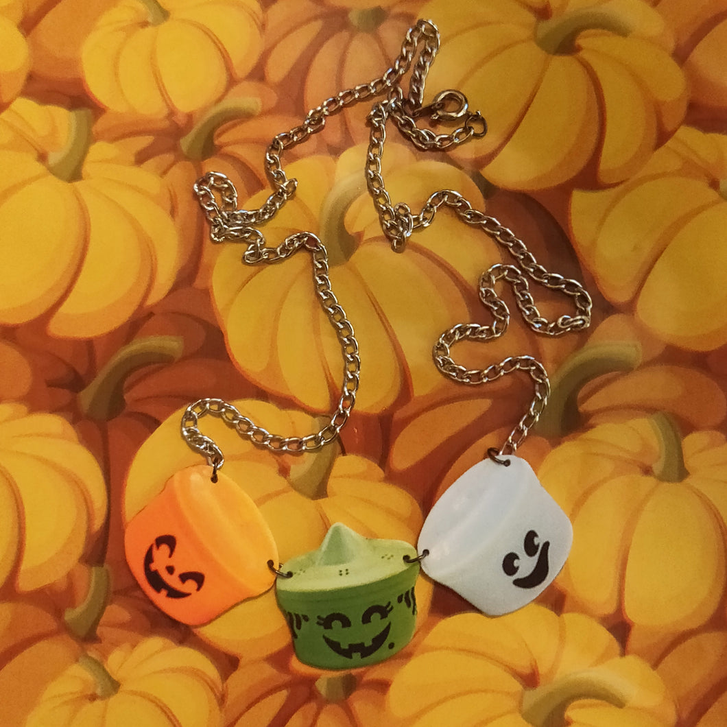 Boo Pails Necklace