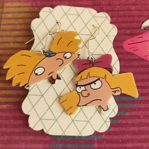 Arnold and Helga earrings