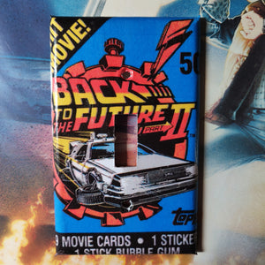 88 MPH  80s Trading Cards Light Switch Plate