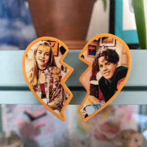 Clarissa + Sam Broken Heart MAGNET SET