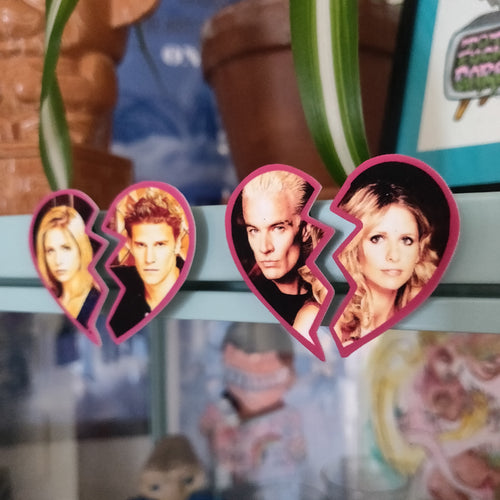 Vampire Love Broken Heart MAGNET SET