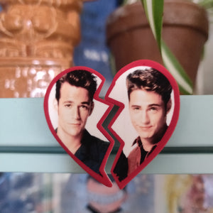 Dylan + Brandon Broken Heart MAGNET SET